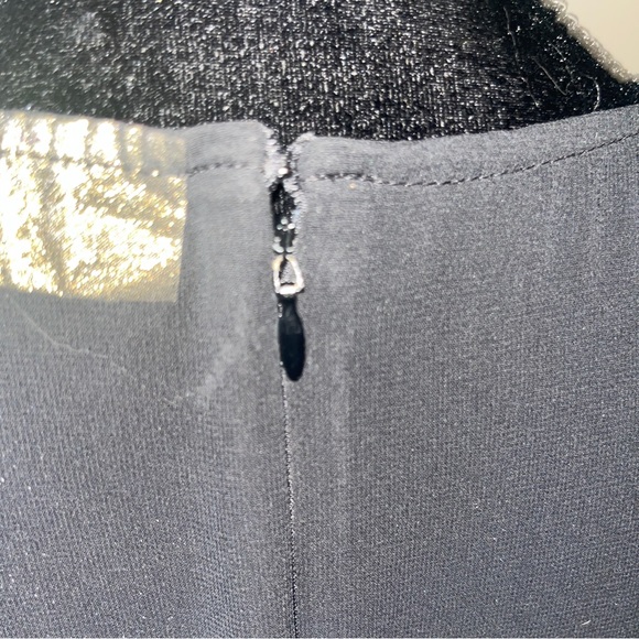 Princess by Vera Wang black mini dress with silver detail and mesh- EUC- size s - Picture 7 of 11